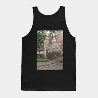 Pulls Ferry in Norwich bathed in sunlight Tank Top